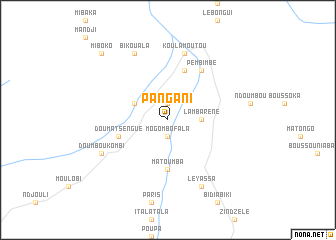 map of Pangani