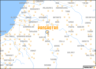map of Pangaotan