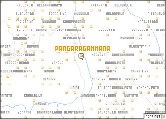 map of Pangaragammana