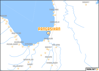 map of Pangasihan