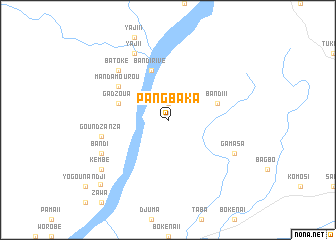 map of Pangbaka