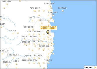 map of Pangdan