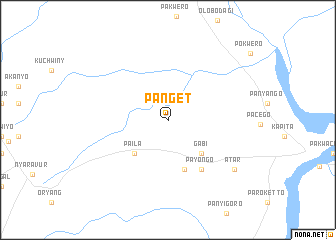 map of Panget