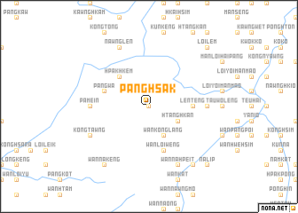 map of Pānghsak