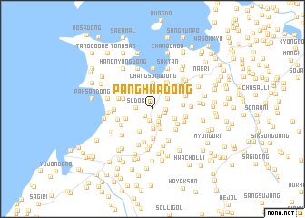 map of Panghwa-dong