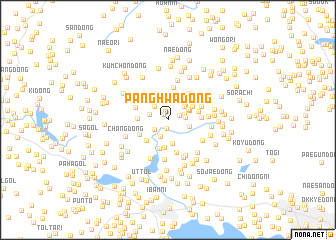 map of Panghwa-dong