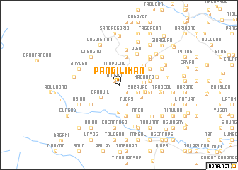 map of Pañgilihan