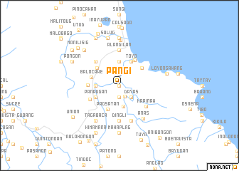 map of Pangi