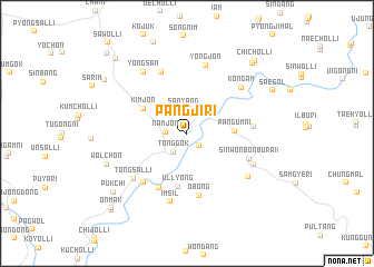 map of Pangji-ri