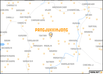 map of Pangjukkimjŏng