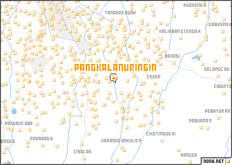 map of Pangkalanuringin
