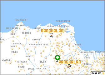 map of Pangkalan