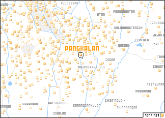 map of Pangkalan