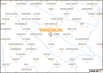 map of Pangkalan