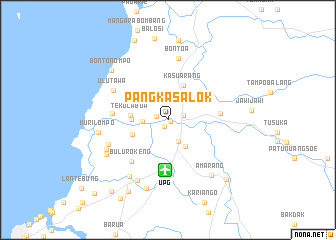 map of Pangkasalok