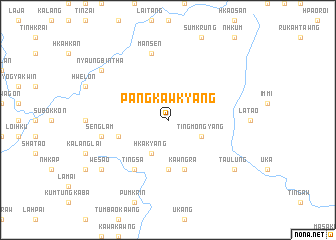 map of Pangkawkyang