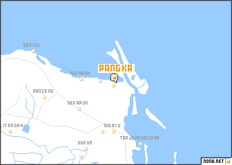 map of Pangka
