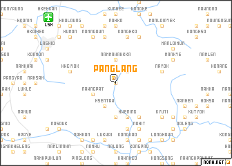 map of Pāng-lang