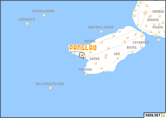 map of Panglao