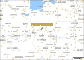 map of Pangpang Sur