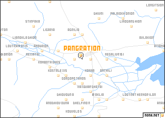 map of Pangrátion