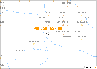 map of Pang-sang Sakan