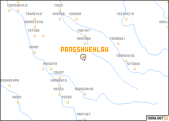 map of Pangshwehlaw