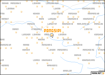 map of Pāngsipi