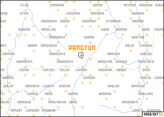 map of Pāngtun