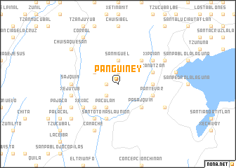 map of Panguiney