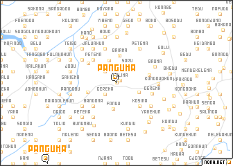 map of Panguma