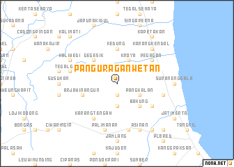 map of Panguragan-wetan