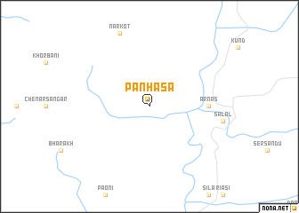 map of Panhāsa