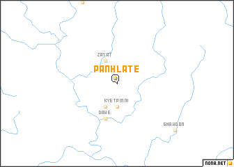 map of Panhla Te