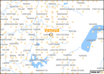 map of Pan-hua