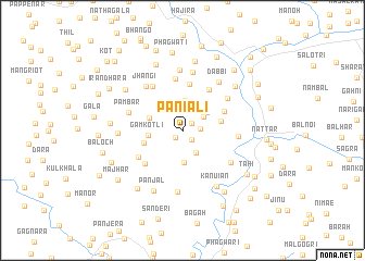 map of Paniāli