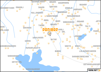 map of Panibār