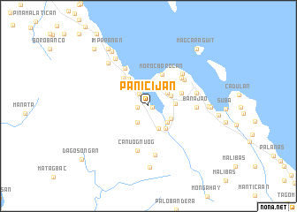 map of Panicijan