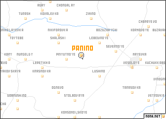 map of Panino