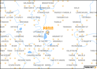 map of Pan-in