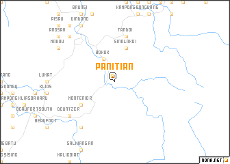 map of Panitian