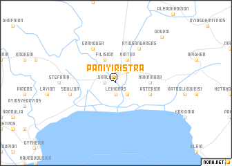 map of Paniyirístra