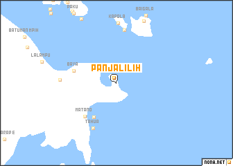 map of Panjalilih