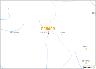 map of Panjān