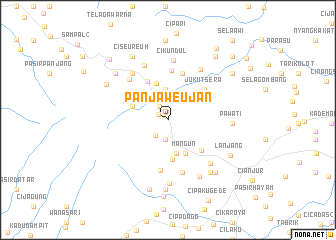 map of Panjaweujan