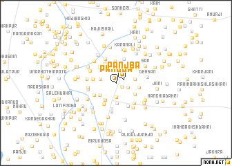 map of Panjba