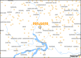 map of Panjdera