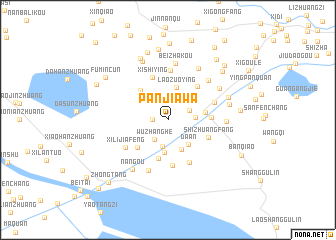 map of Panjiawa