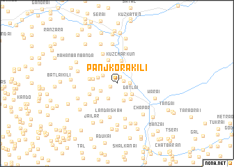 map of Panjkora Kili