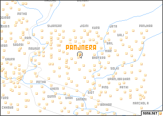 map of Panjnera